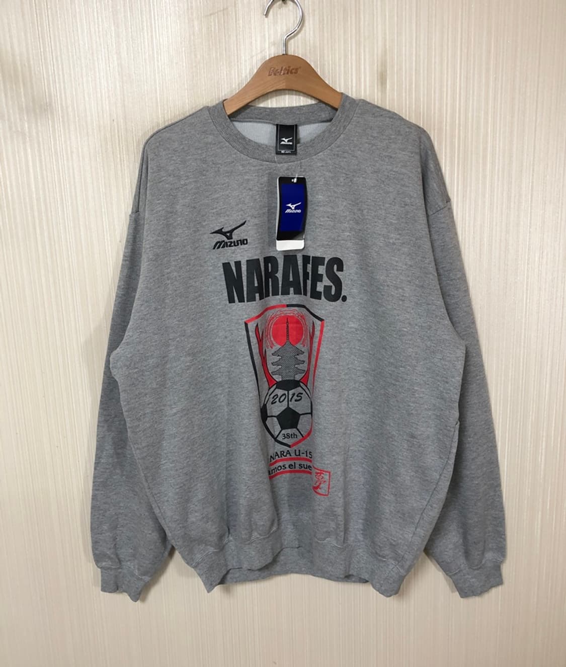 미즈노(MIZUNO) 맨투맨티셔츠 XO(2XL) 상품이미지1