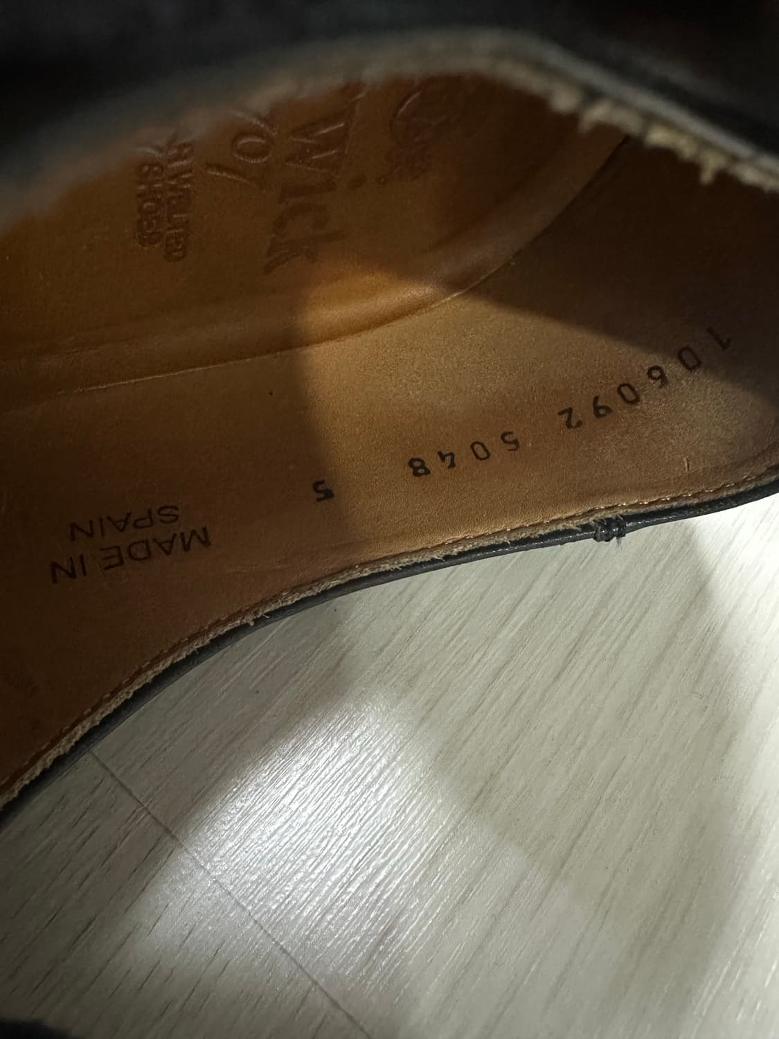 [6.5] 버윅 5048 오피서슈즈 상품이미지3