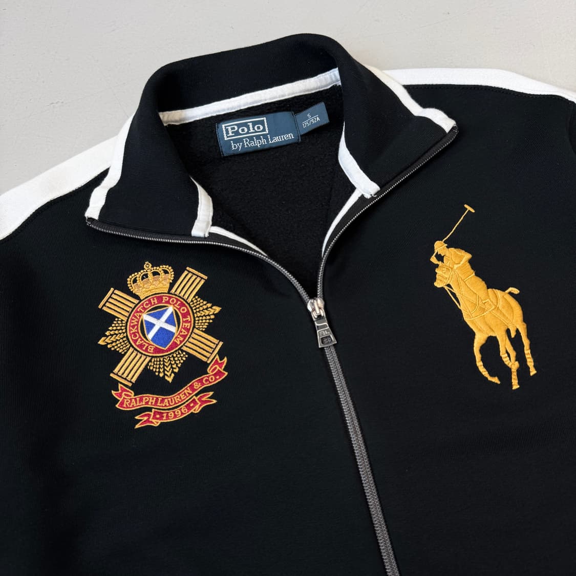 폴로 빅포니 블랙와치 치프키프 트랙탑 져지 상품이미지3