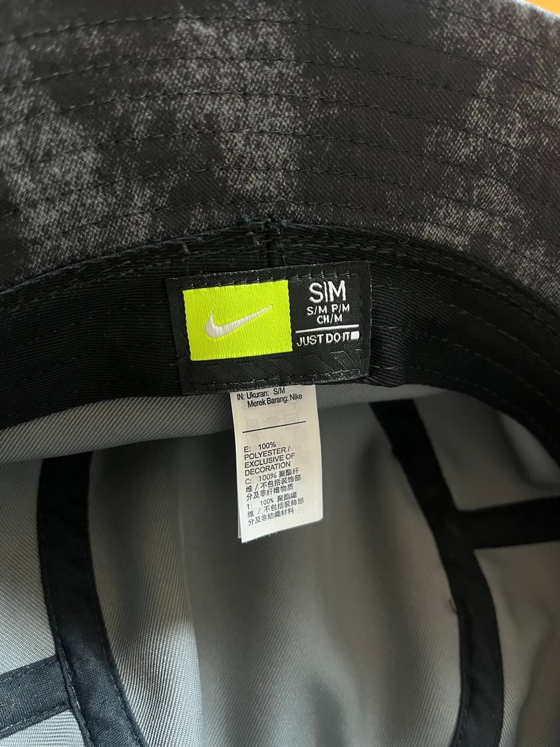 나이키 버킷햇 퓨추라 타이다이 블랙 상품이미지2