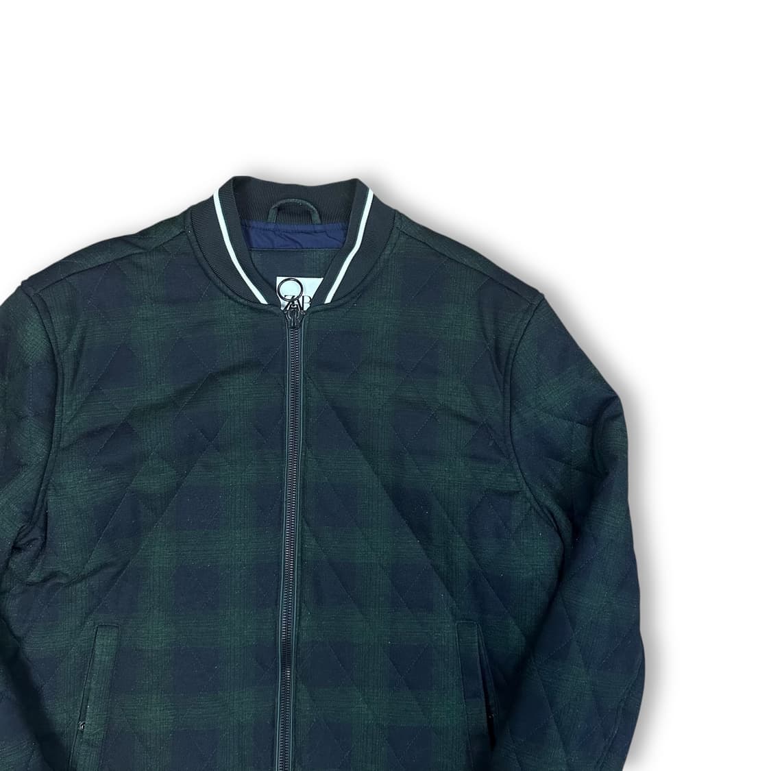 자라 체크블루종 상품이미지2