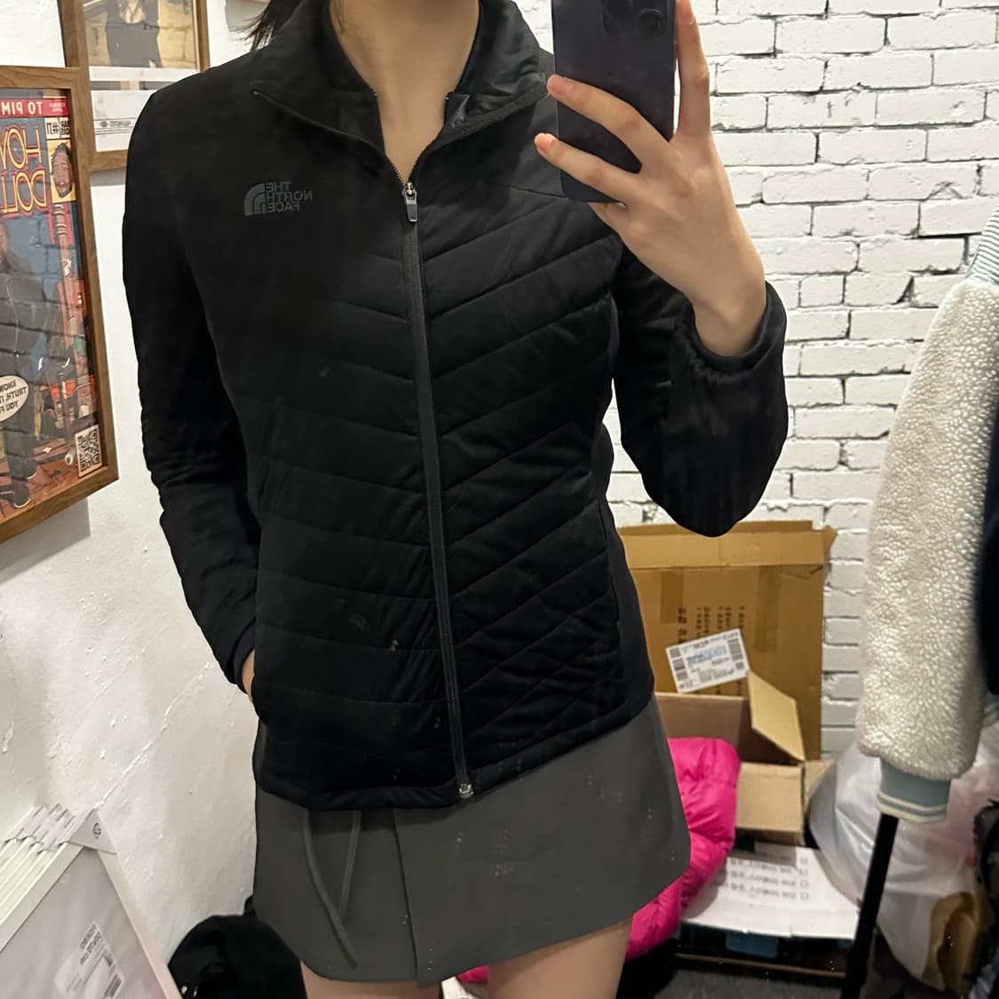 노스페이스 경량패딩 상품이미지2