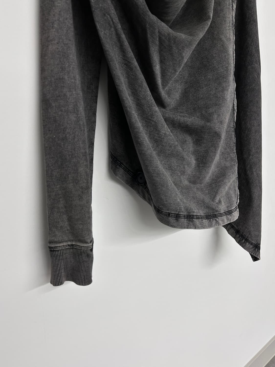 올세인츠 사선 드레이프 가디건  상품이미지6