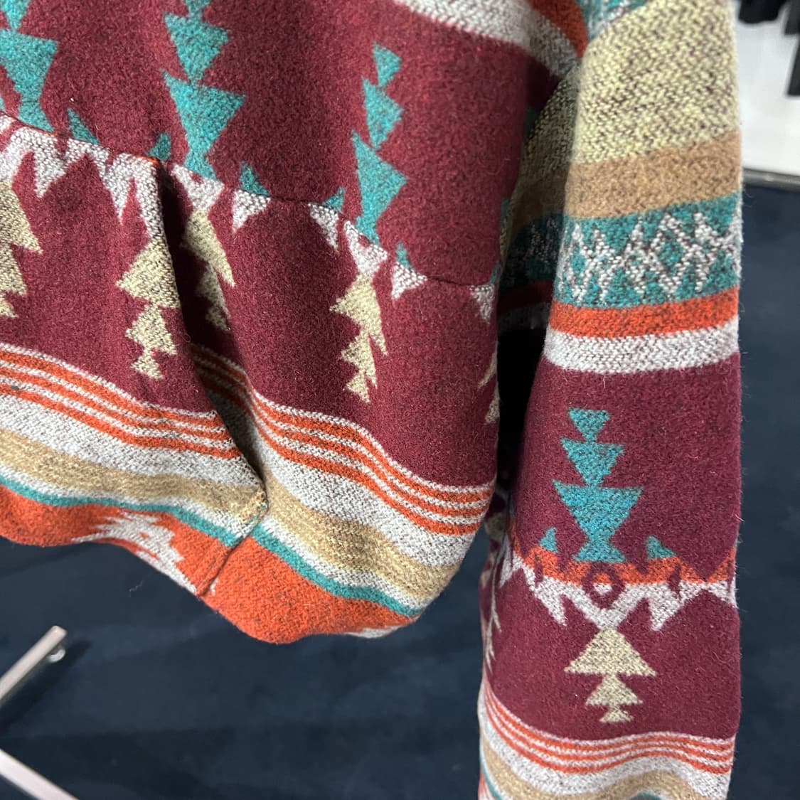 빈티지 하프집업 노르딕 크롭맨투맨 상품이미지4