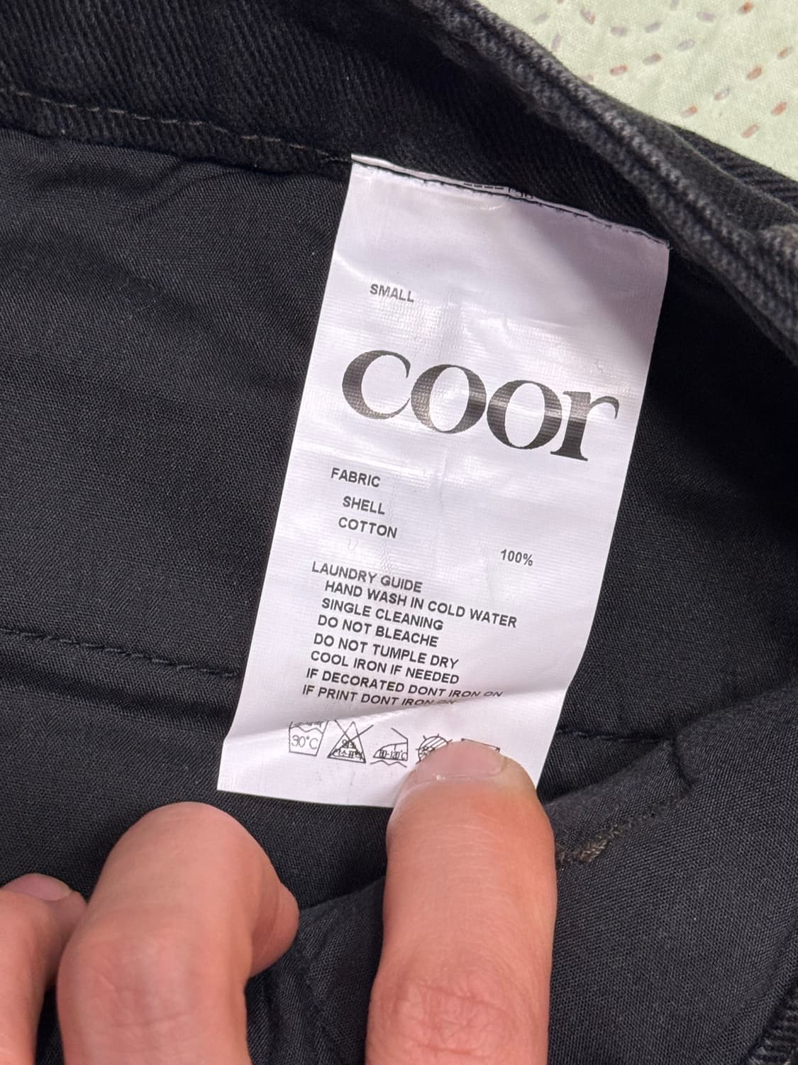 쿠어 데님팬츠 새상품급 상품이미지4