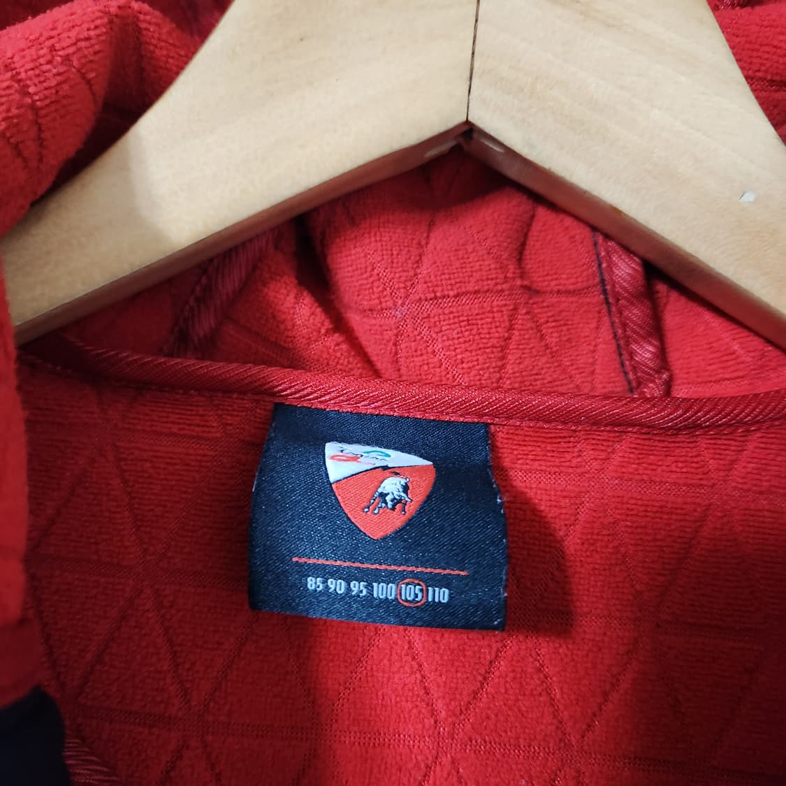 H582 [105] 토니노 람보르기니 기모 후드 점퍼 상품이미지3