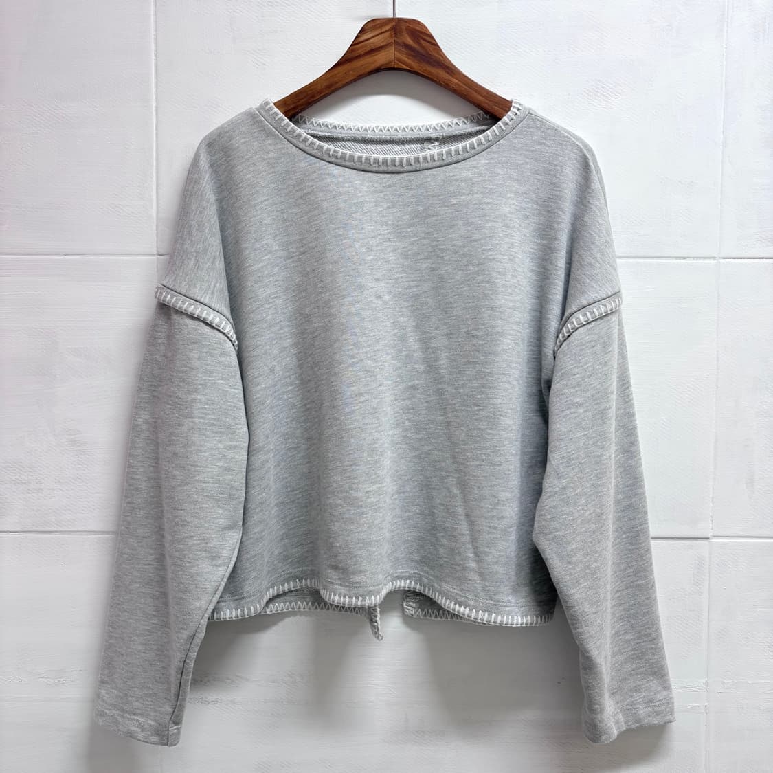 빔즈 BEAMS heart 절개 맨투맨  상품이미지3