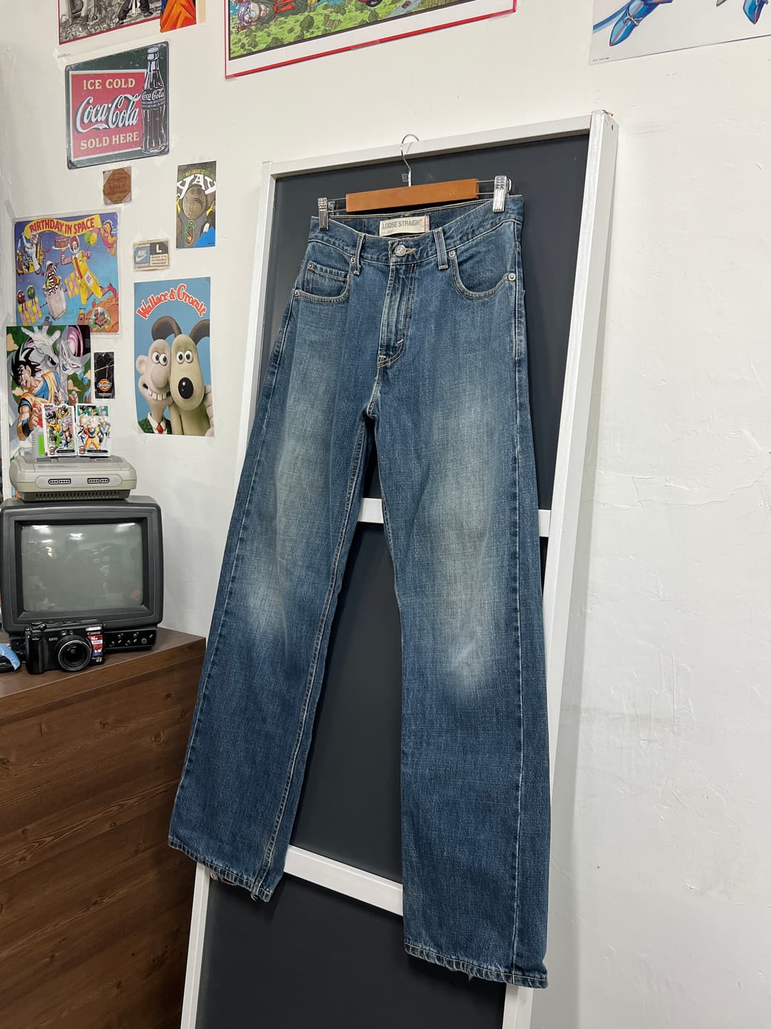 00‘s Levis 리바이스 569 루즈 스트레이트 데님 팬츠 상품이미지9
