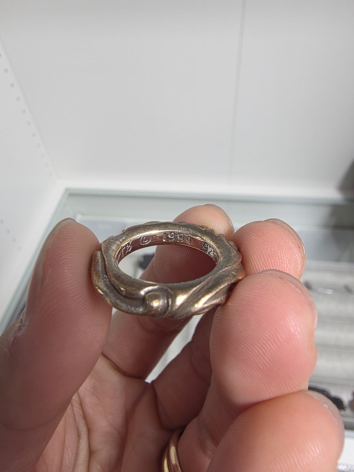 크롬하츠 스크롤밴드링 us5 신세계강남 직접구매 상품이미지3