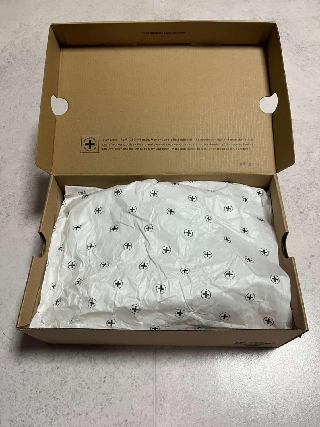 닥터마틴 1461 나파 블랙 UK7 (260) 상품이미지5