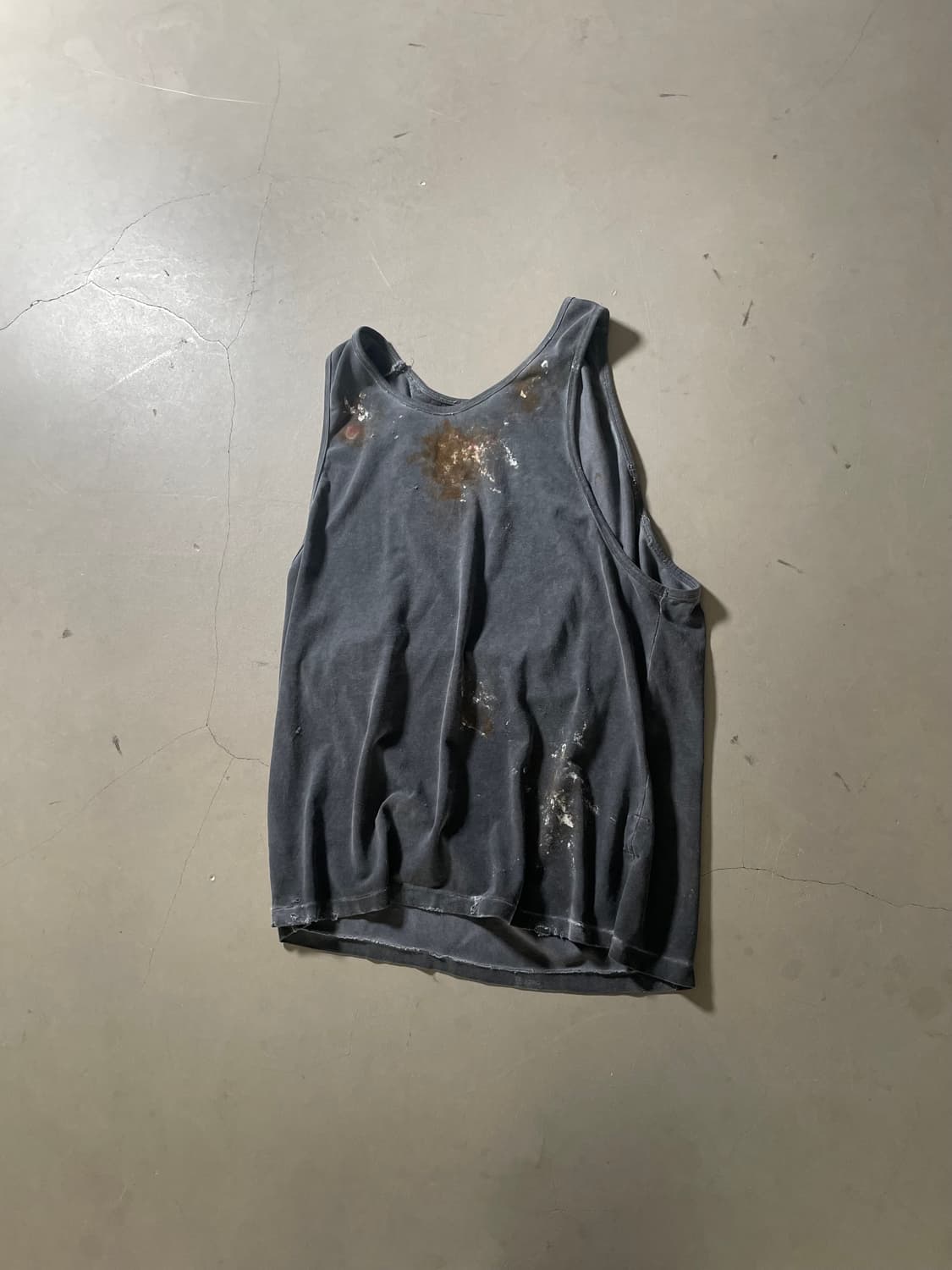  KZ Atelier Vintage Washed Destroyed top 상품이미지1