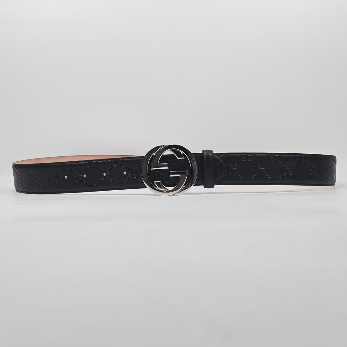 구찌 인터로킹 G 시그니처 벨트 (105)  상품이미지2