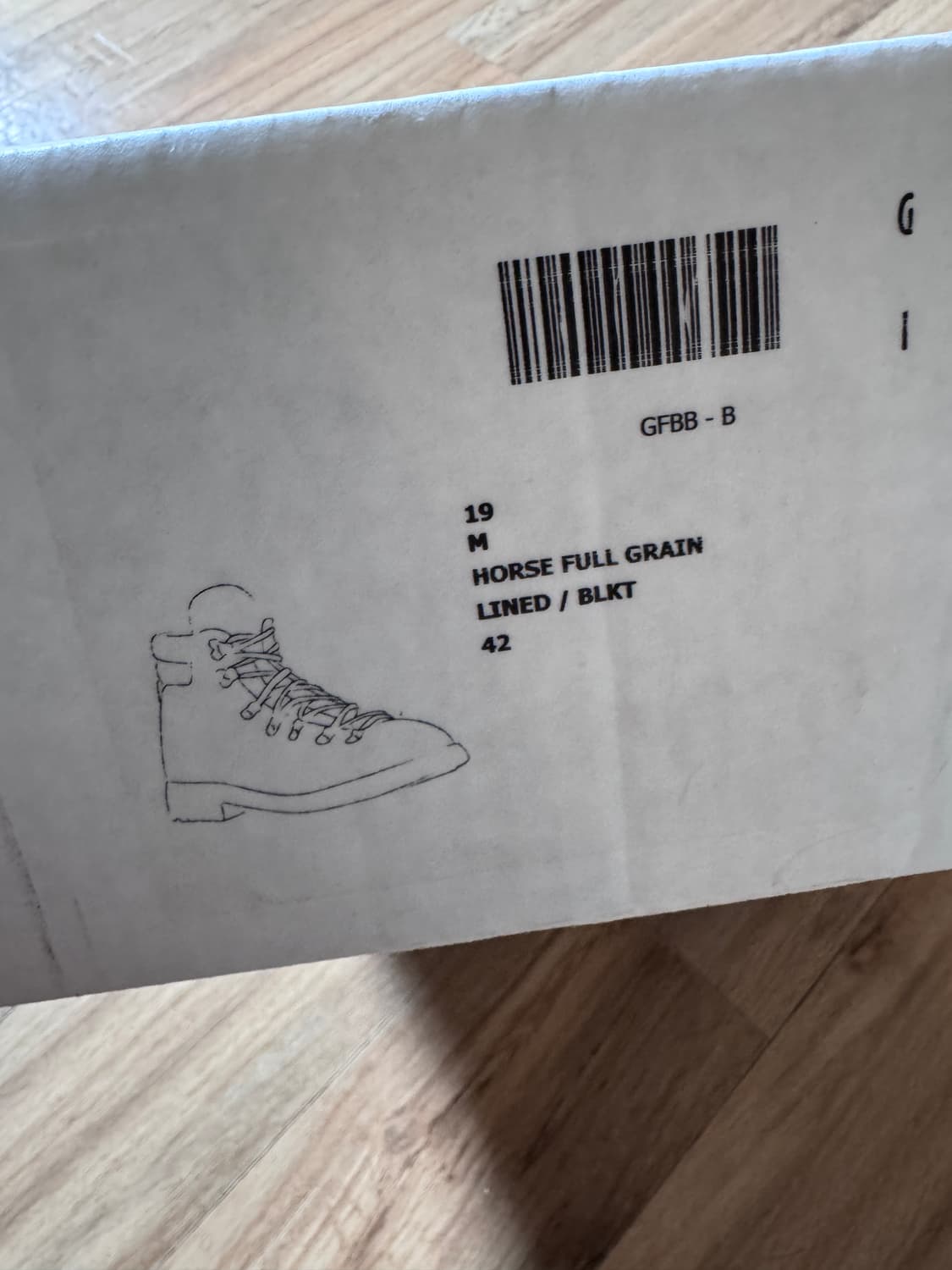 구이디 하이킹부츠 42사이즈 홀스풀그레인 상품이미지3