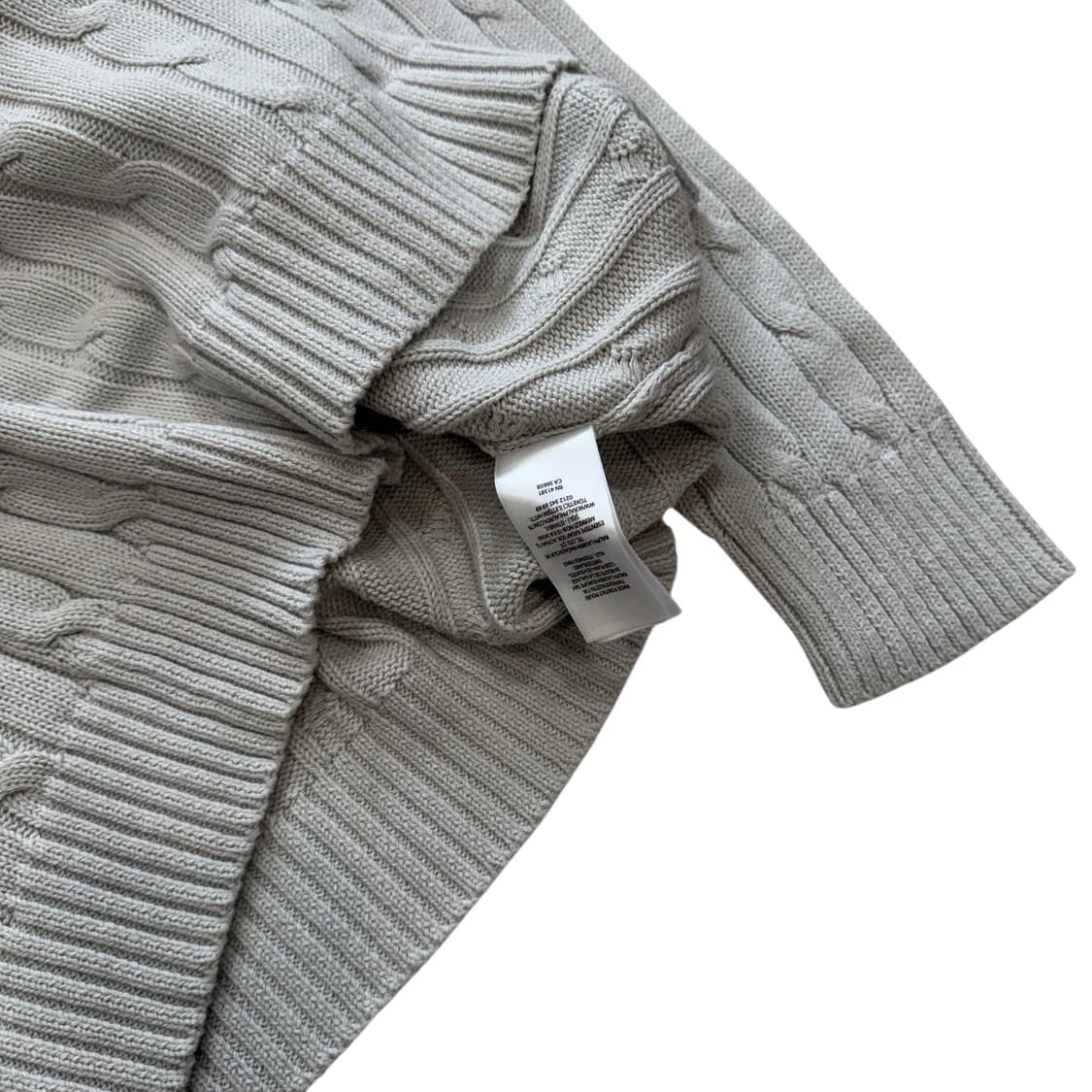 [105] 폴로 랄프로렌 케이블 스웨터 니트 QR Tag 상품이미지5