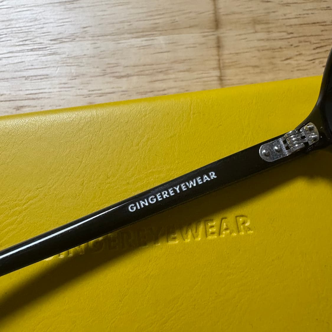 진저아이웨어 베이커 라이트 블랙 안경 상품이미지3