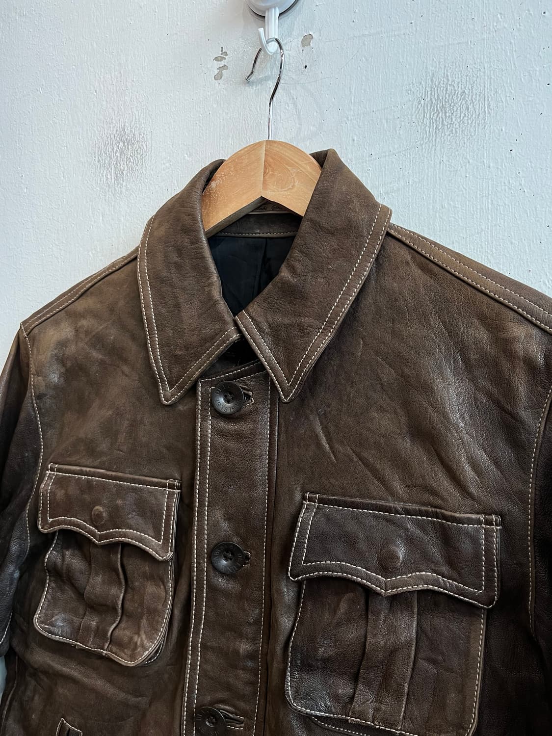 SABI SABI 쉽스킨 가죽 자켓 상품이미지3