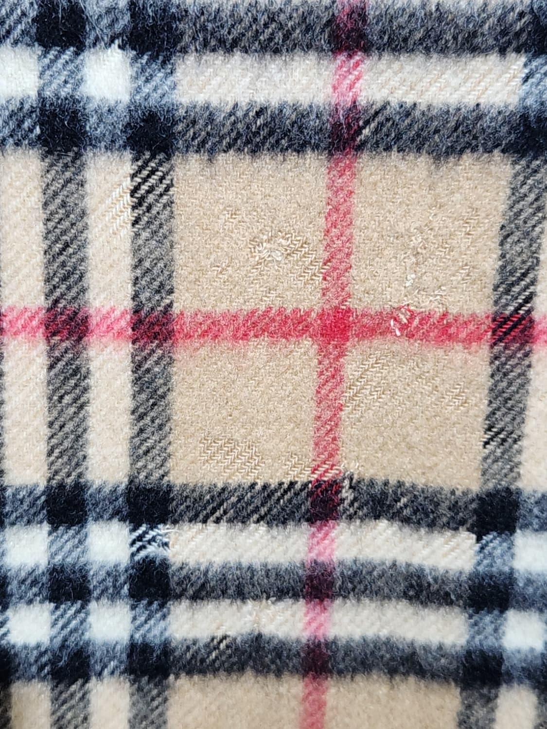 (정품) 버버리 캐시미어 머플러 노바체크 목도리 영국판  상품이미지4