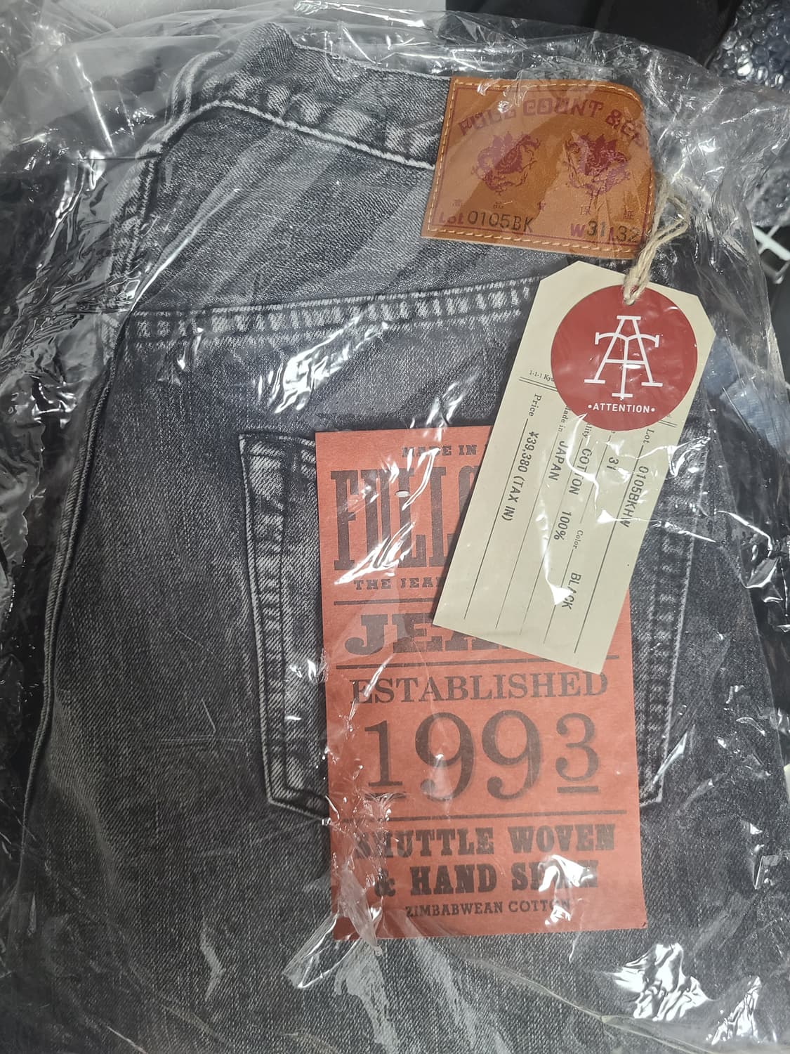 31) 풀카운트 0105 다트포드 블랙 상품이미지1