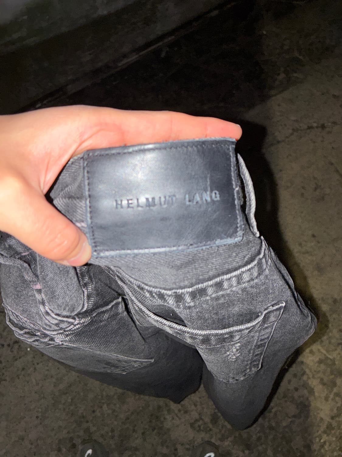 Helmut Lang black jeans 상품이미지2