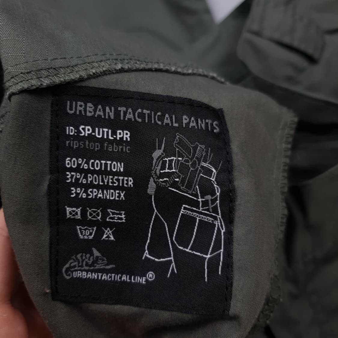 헬리콘텍스 카키 UTP 립스탑 카고 어반 택티컬 아웃도 상품이미지7