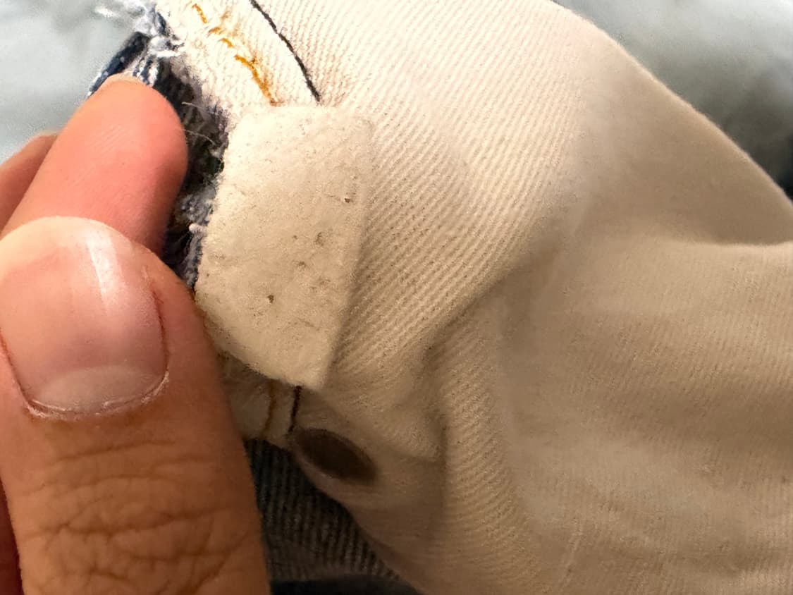 80s 리바이스 501 싱글스티치 이행기 논셀비지 상품이미지8