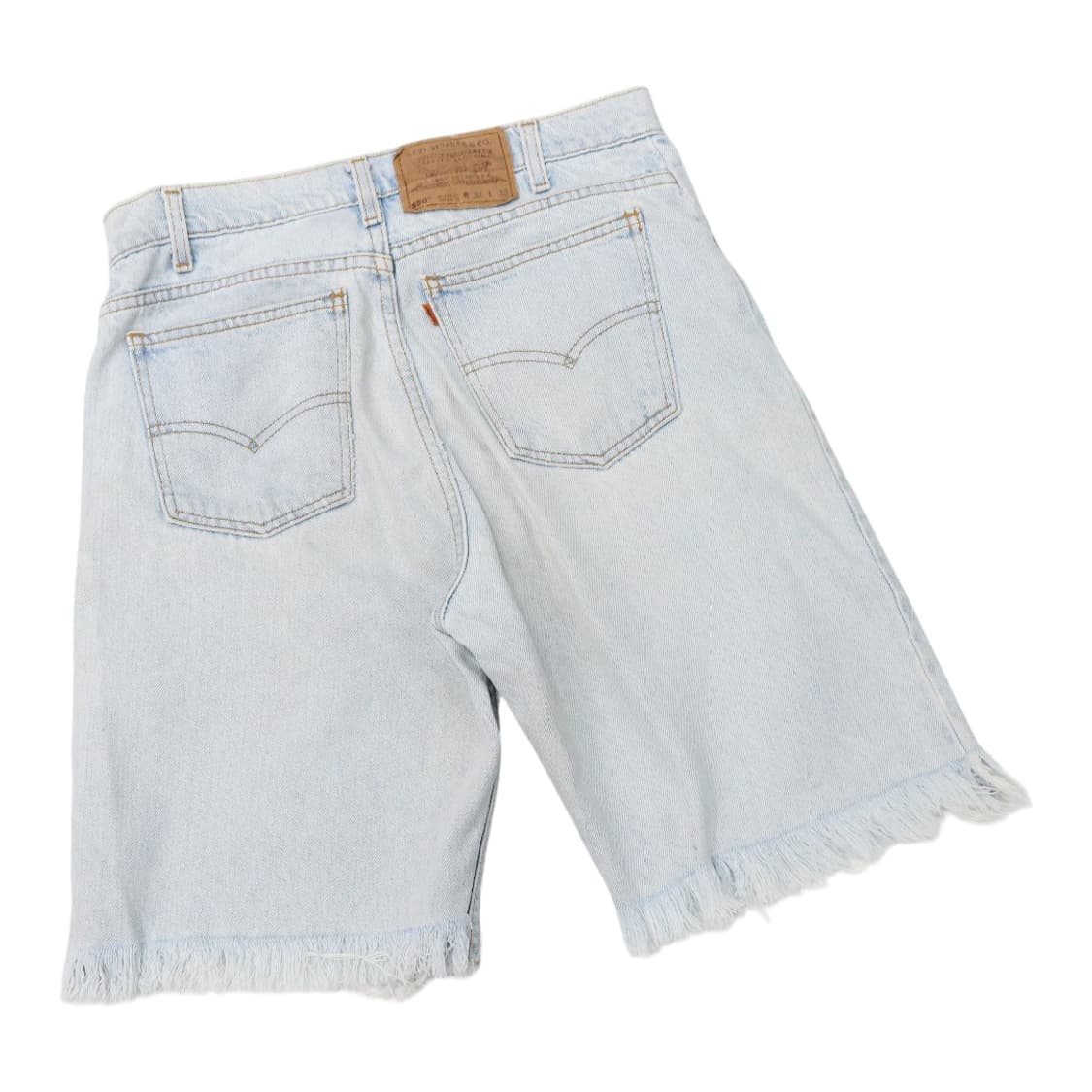 리바이스 빈티지 550 오렌지탭 커스텀 데님 쇼츠 (W32) 상품이미지1