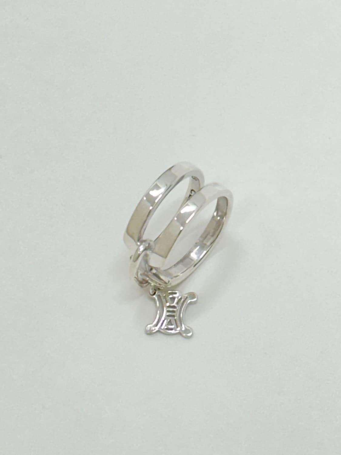 celine / 셀린느 트리오페 펜던트 실버925 반지  상품이미지8