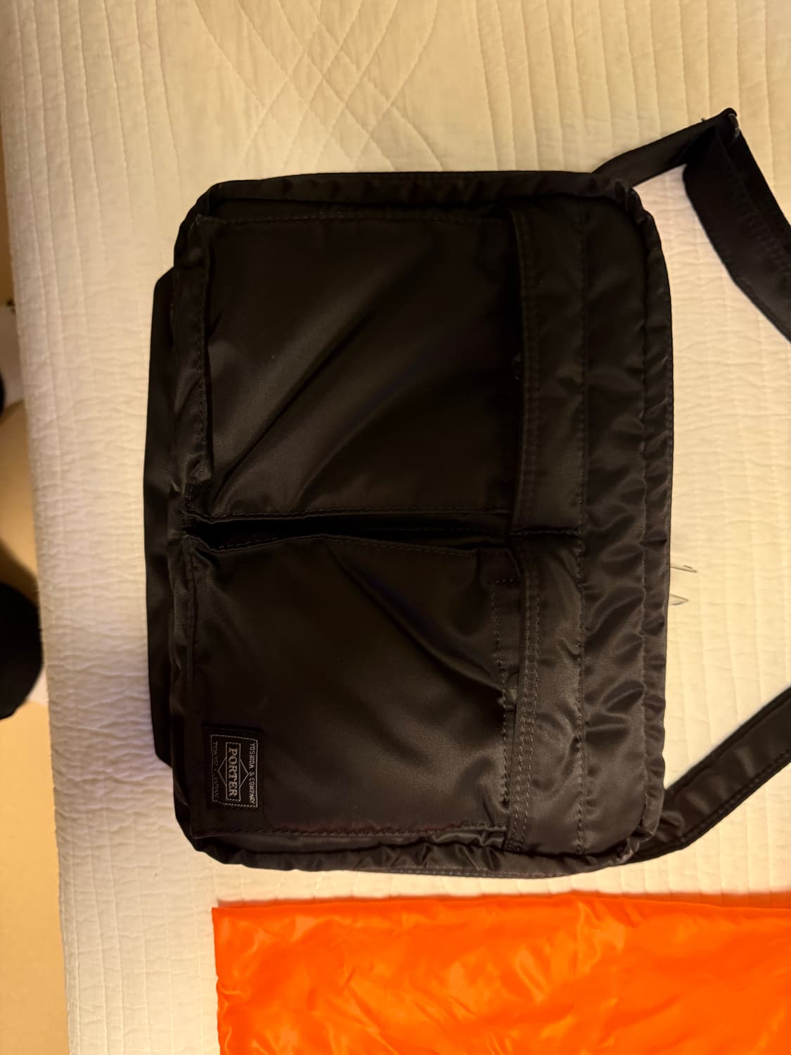 요시다포터 탱커 숄더백 라지 블랙 상품이미지2