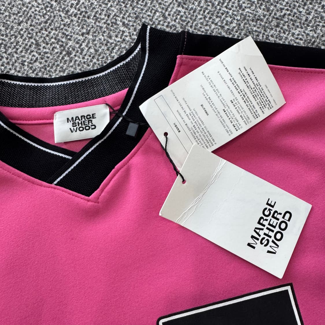 마지셔우드 오버핏 져지 티셔츠 상품이미지6