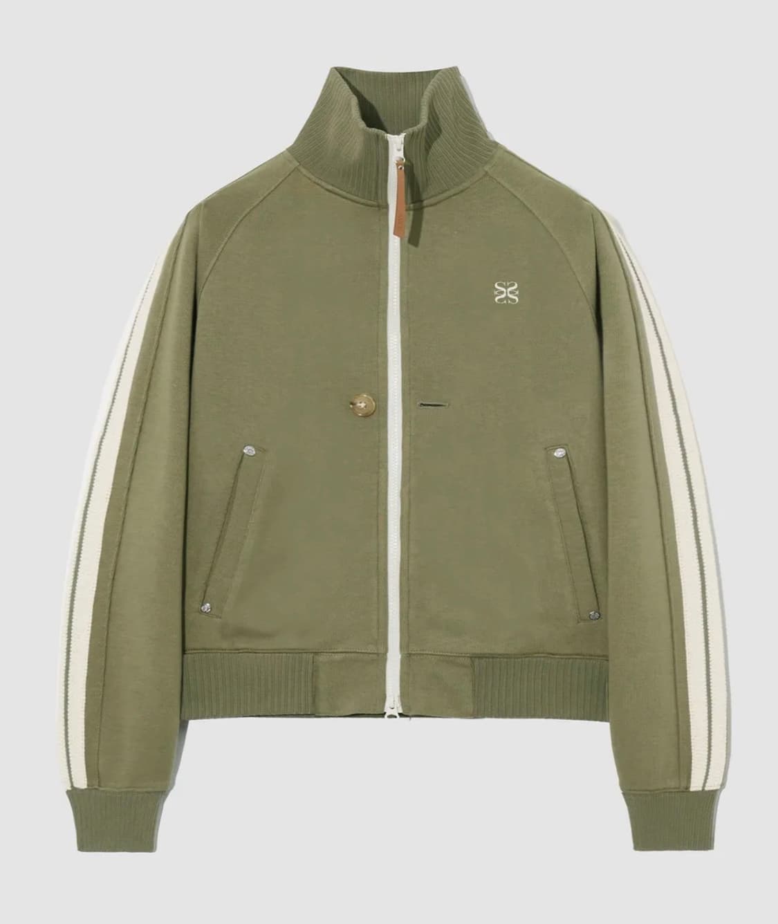 로턴 올 데이 트랙 집업 자켓 머드 카키 상품이미지1