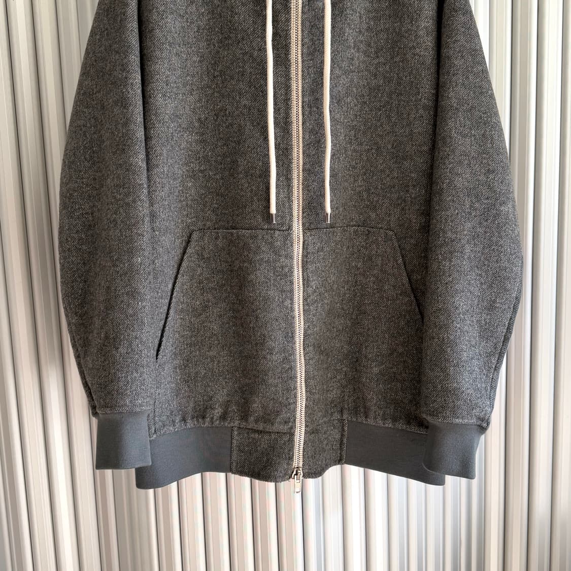 Alexander Wang wool hoodie zip-up 상품이미지3