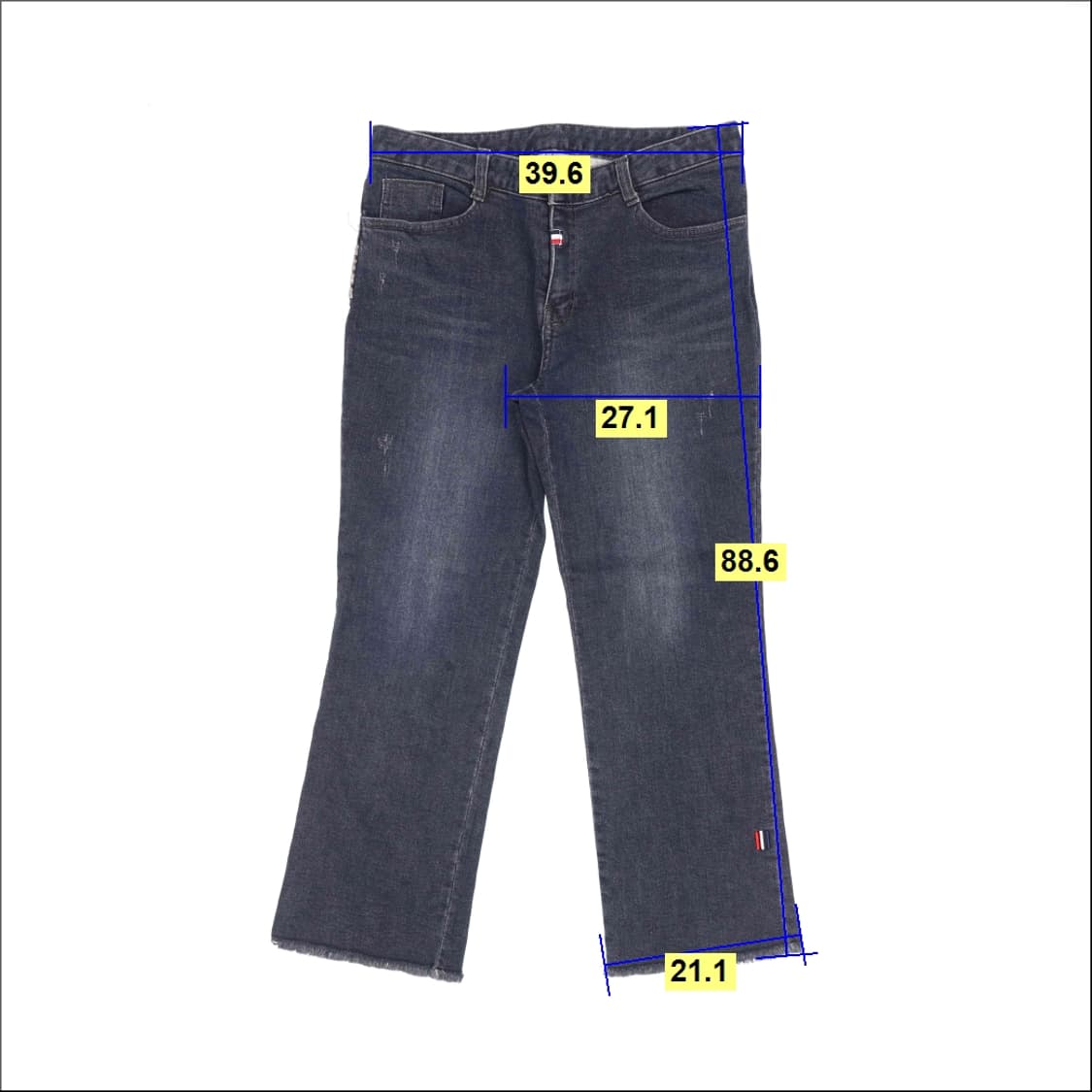 77 빈티지 여성 스트레이트 데님 0413M 상품이미지5