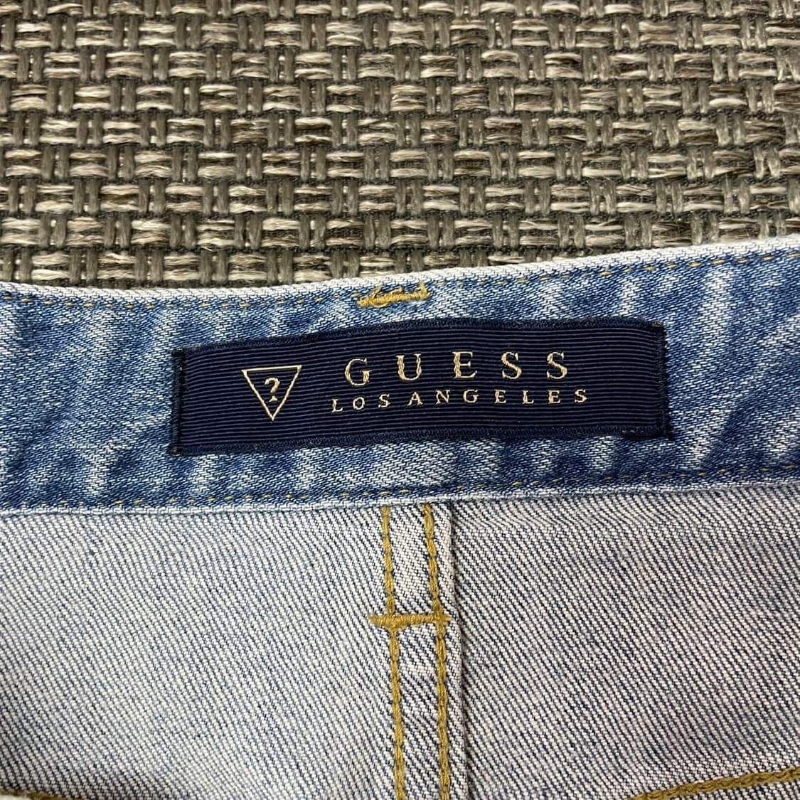 (27) GUESS 게스 언발 데님 미디 스커트 상품이미지6