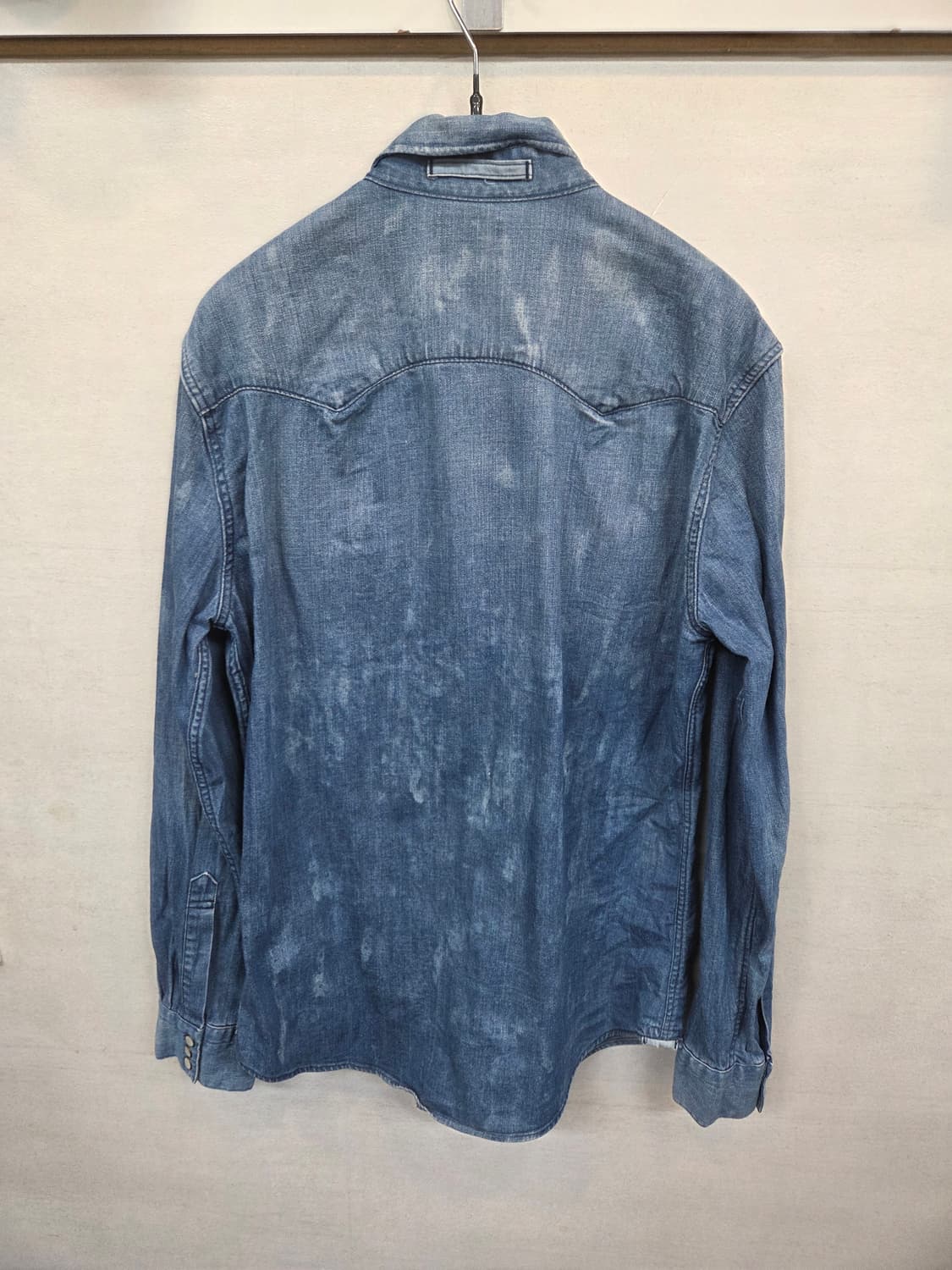 리바이스 빈티지 웨스턴 데님셔츠 긴팔 m 슬림 상품이미지2