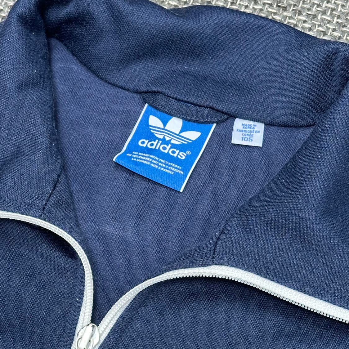 아디다스 빈티지 유로파 네이비 져지 105 상품이미지7