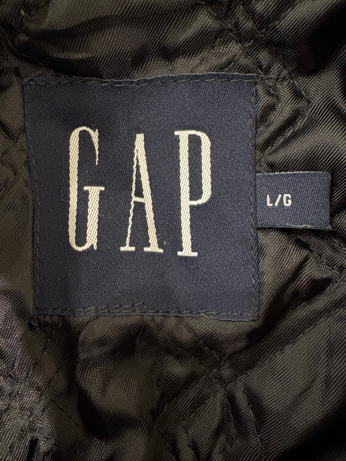 Old GAP 올드 갭 울 블루종 자켓 상품이미지4