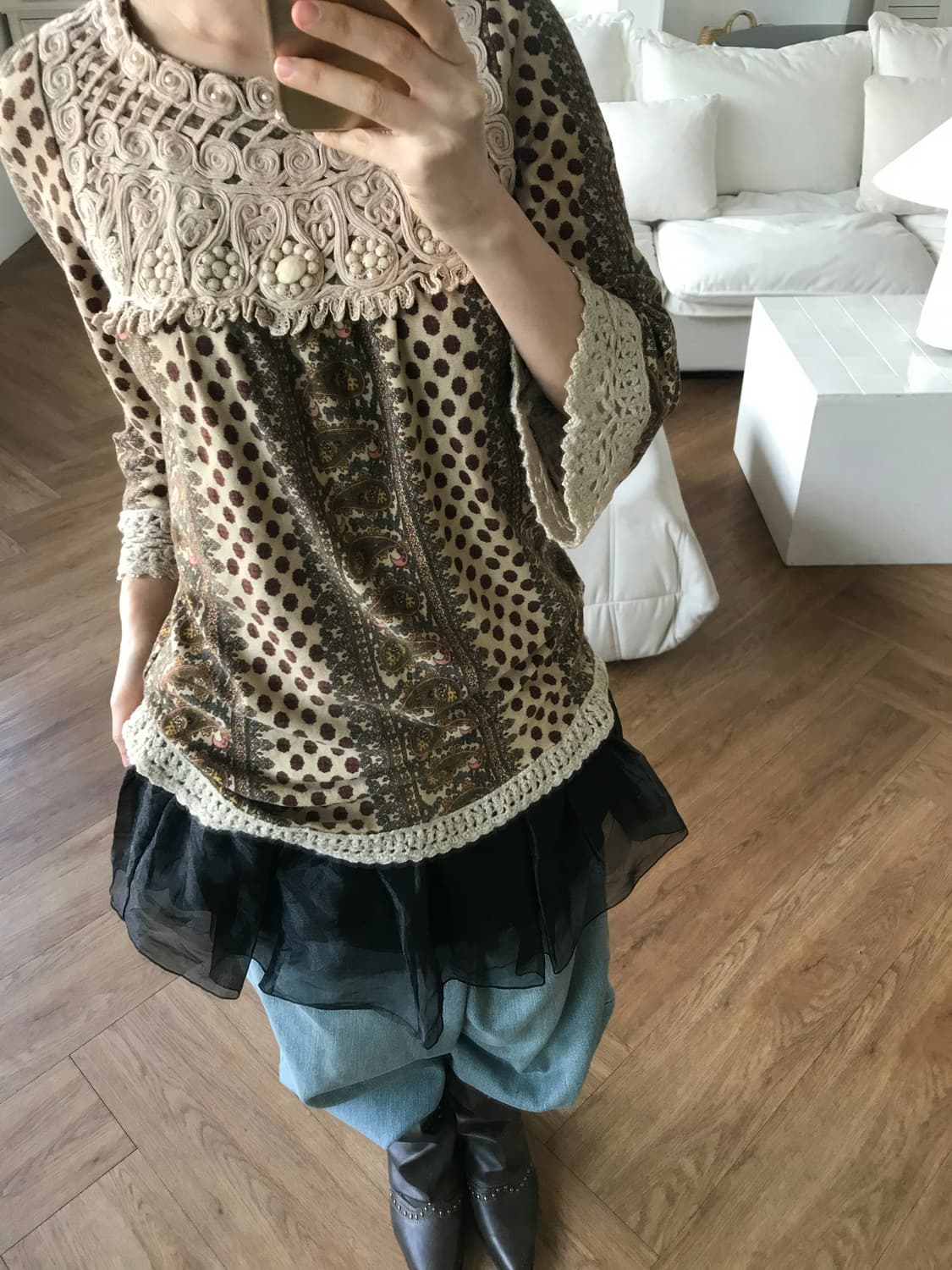 vintage pattern t-shirts 상품이미지3