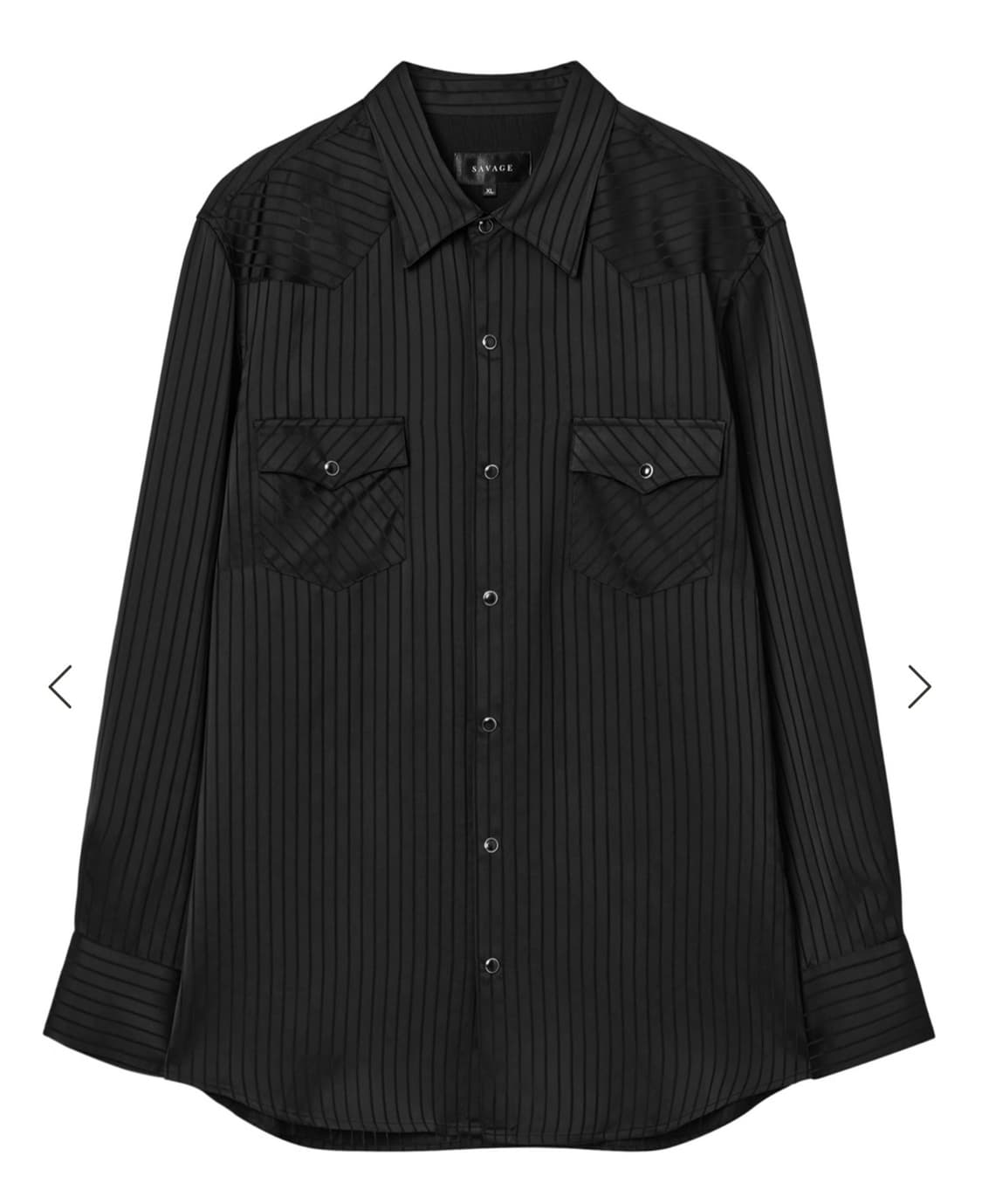 [금요일까지만 판매] 세비지 스트라이프 웨스턴셔츠 손석구셔츠 상품이미지1