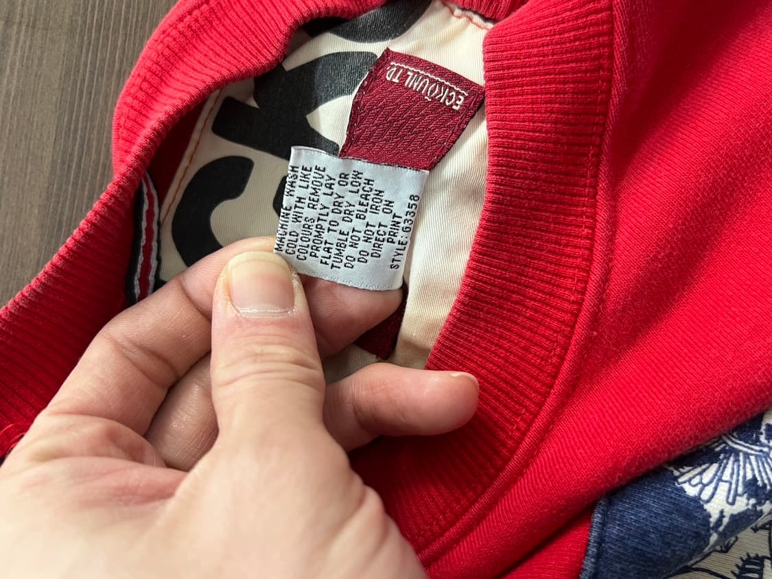 에코 언리미티드 빈티지 올드스쿨 맨투맨  상품이미지8