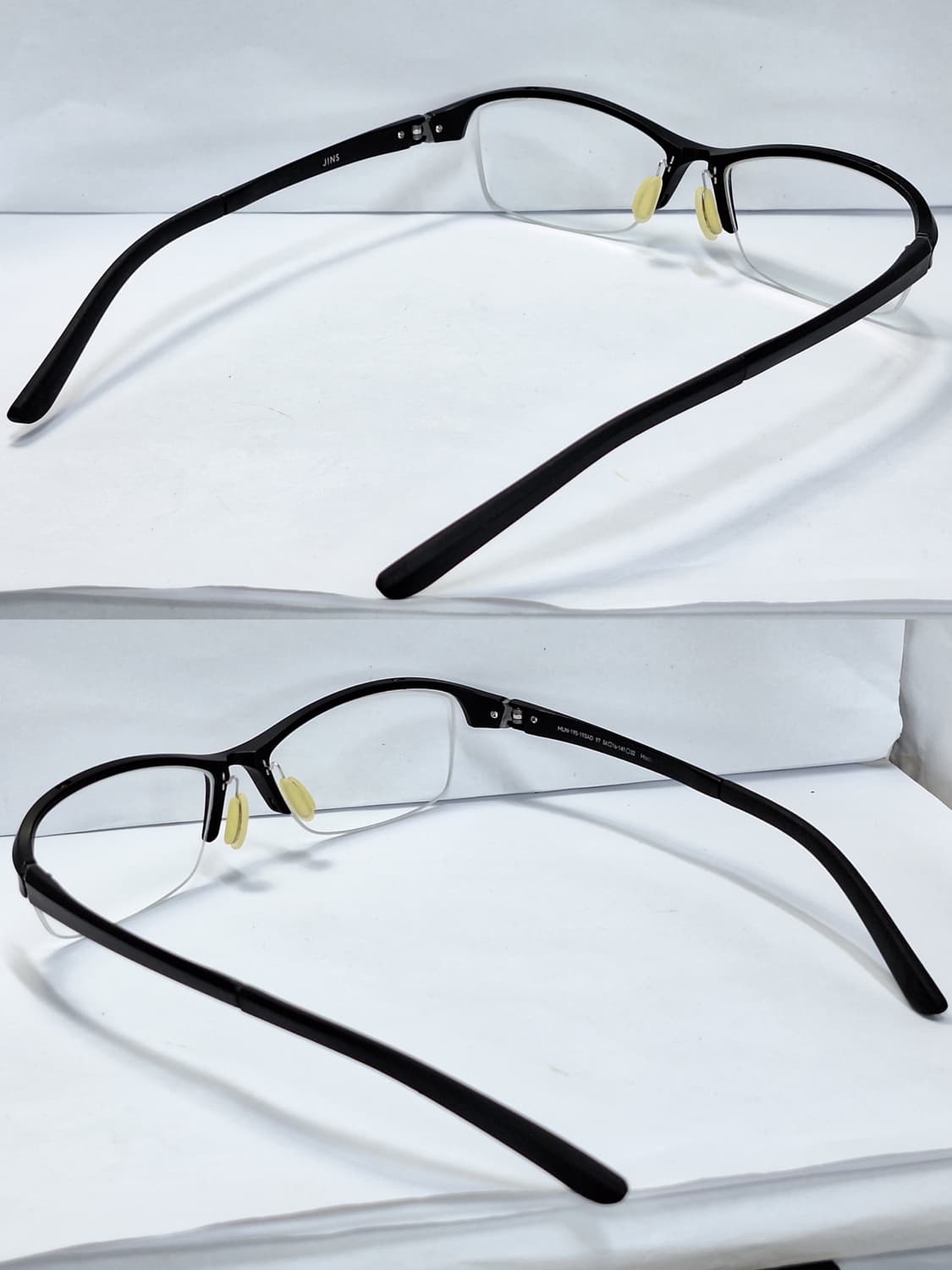JINS 진스 MUN-195-193AD 에어프레임 슬림 엣지 반무테 안경 상품이미지7