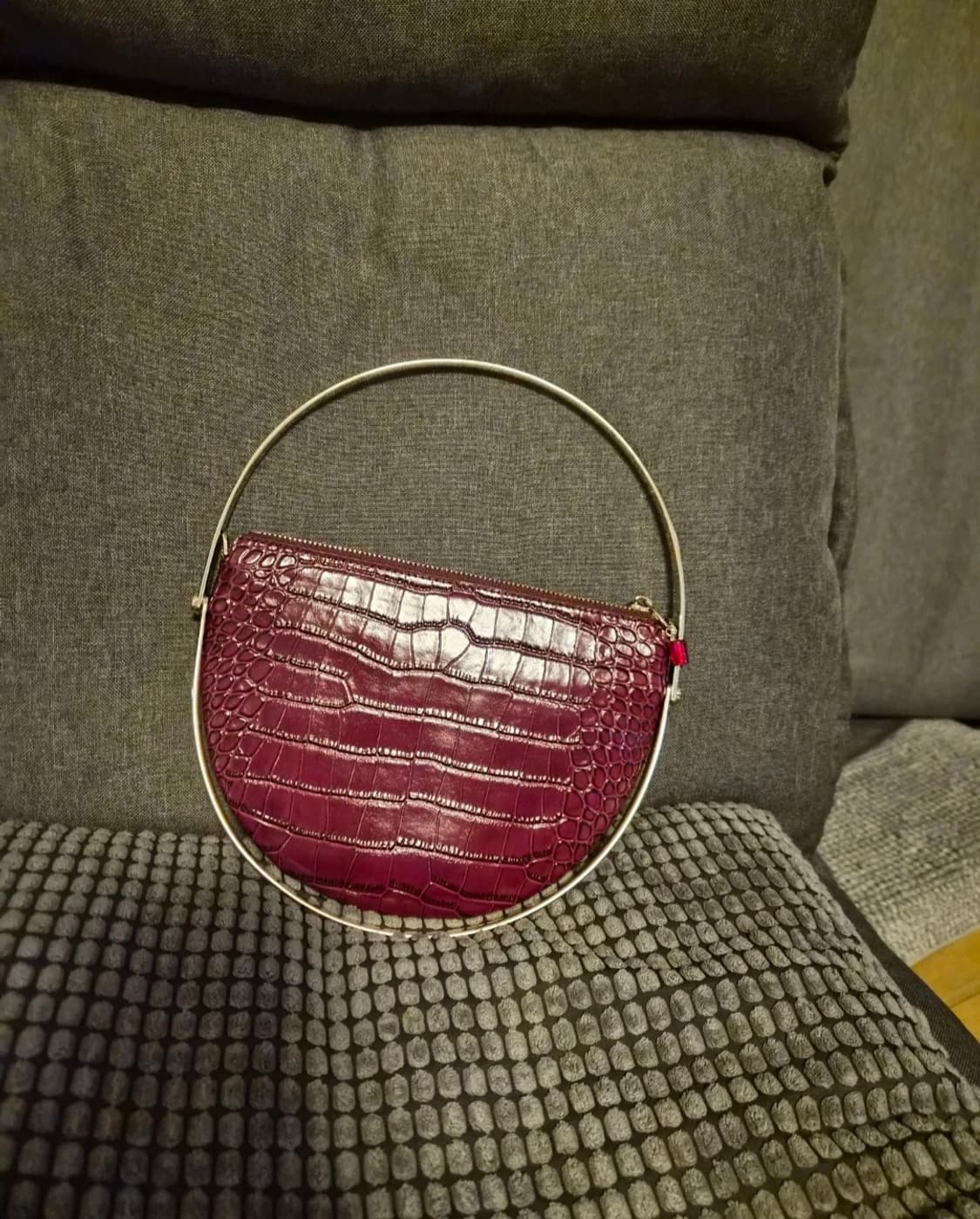 리얼소가죽 악어패턴 숄더 & 클러치 상품이미지3