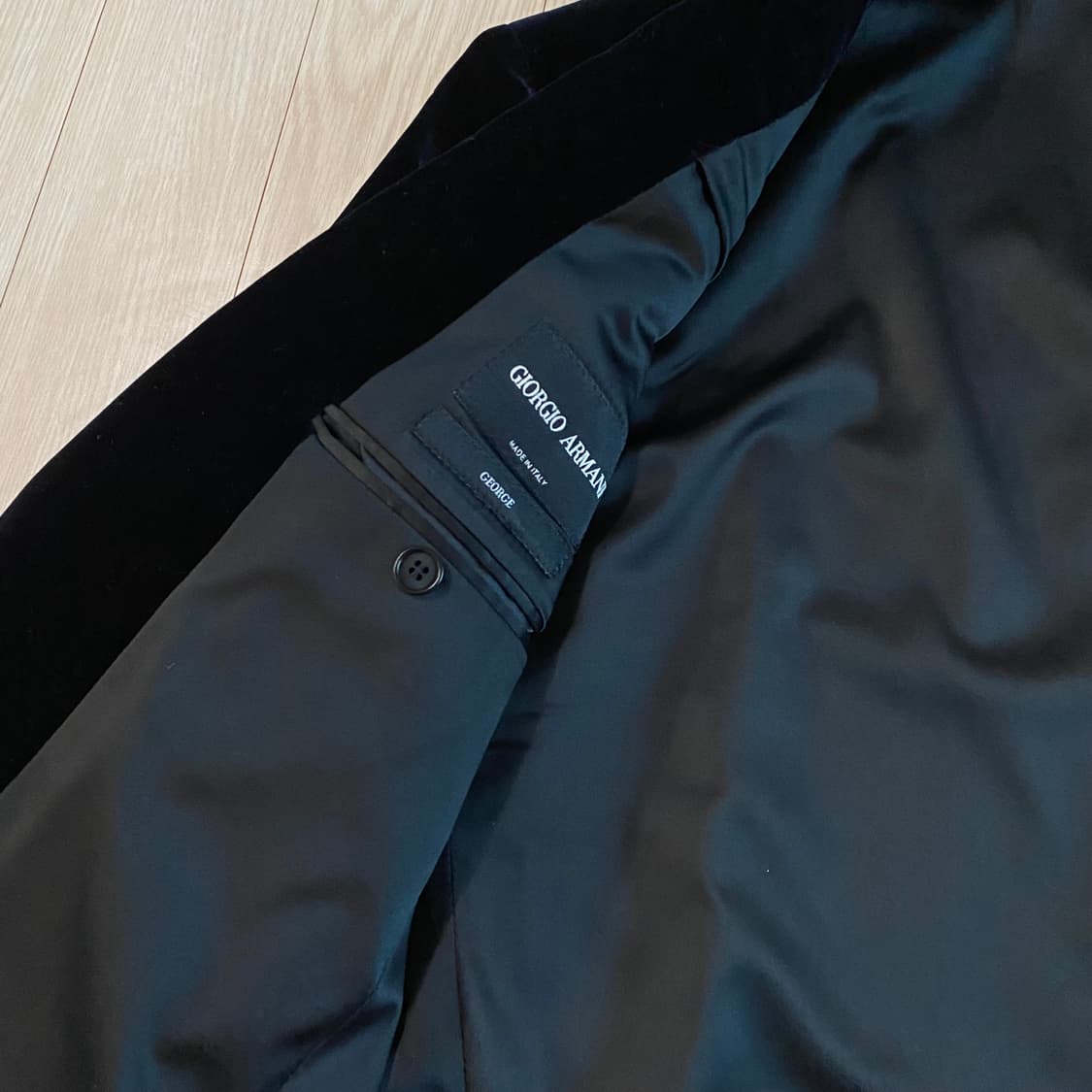 [52] 조르지오 아르마니 벨벳 블레이져 상품이미지5