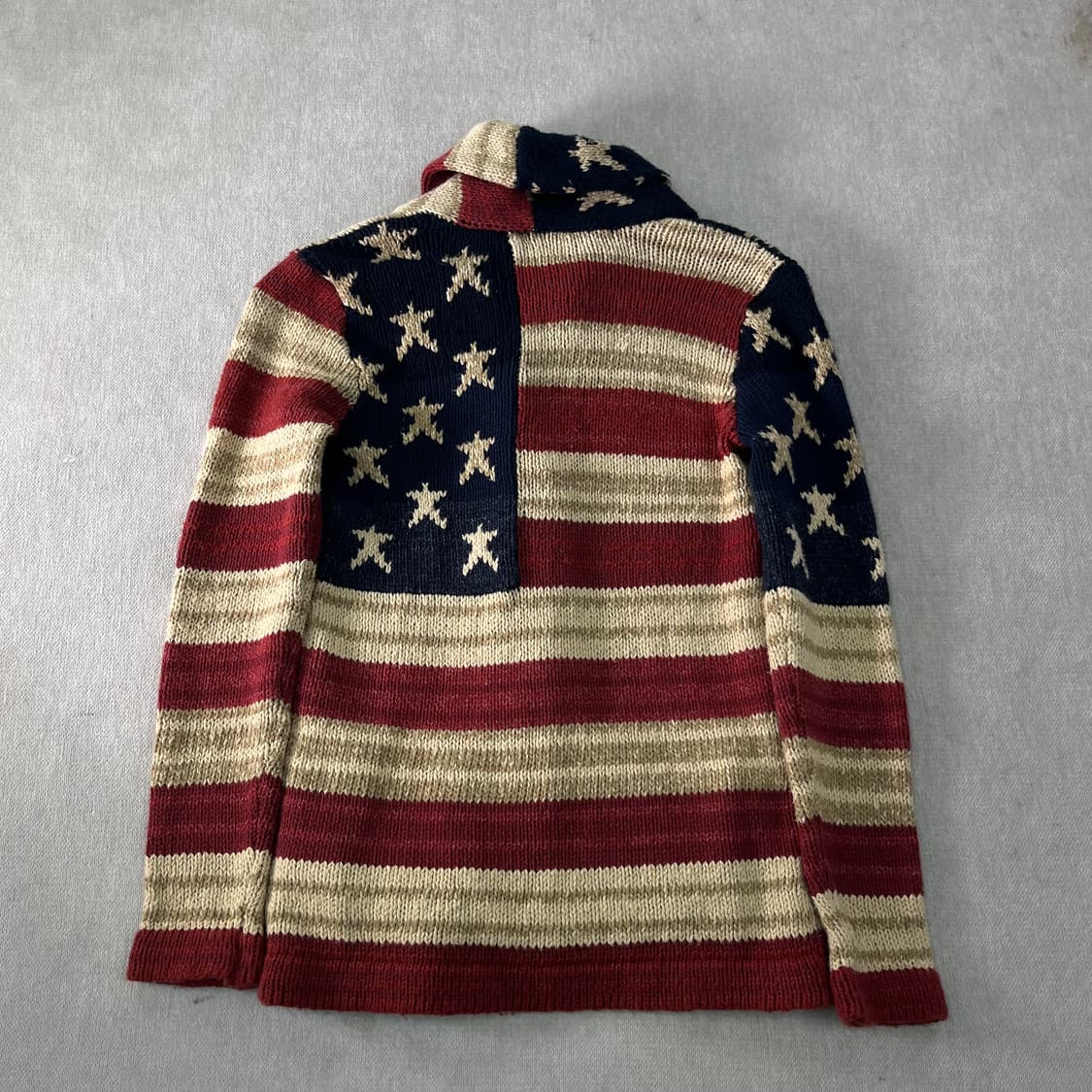 95 폴로랄프로렌 데님앤서플라이 성조기 숄카라 가디건 상품이미지2