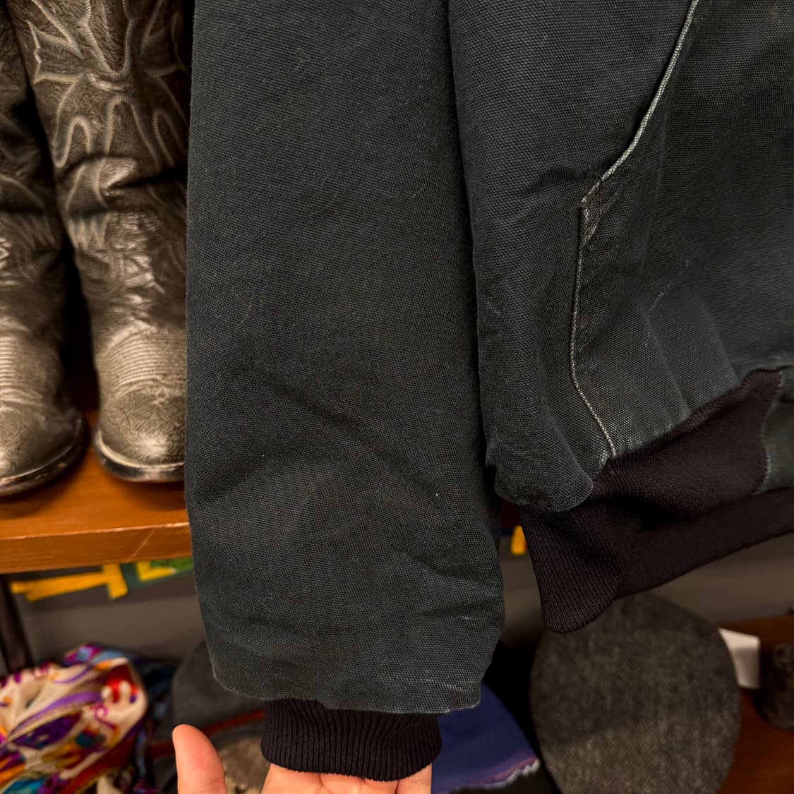 00s 칼하트 오리지널 메쉬 라이닝 엑티브 워크 후드 자켓 N233 상품이미지5