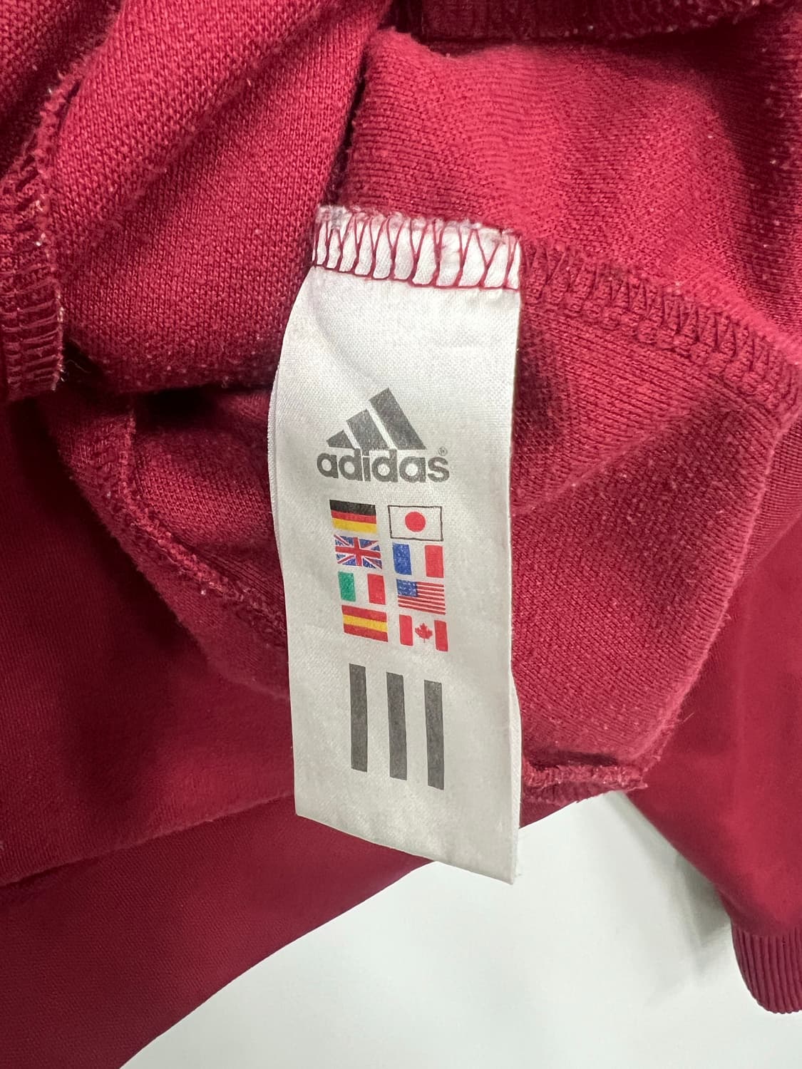 아디다스 버건디 져지  상품이미지3