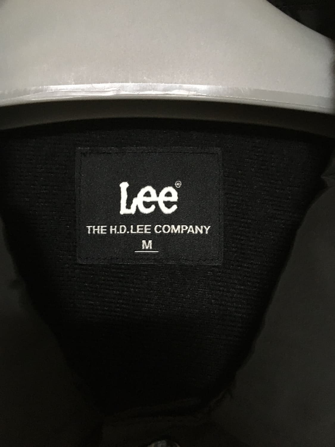 (M)Lee 나일론 코치 자켓 블랙 판매합니다 상품이미지8