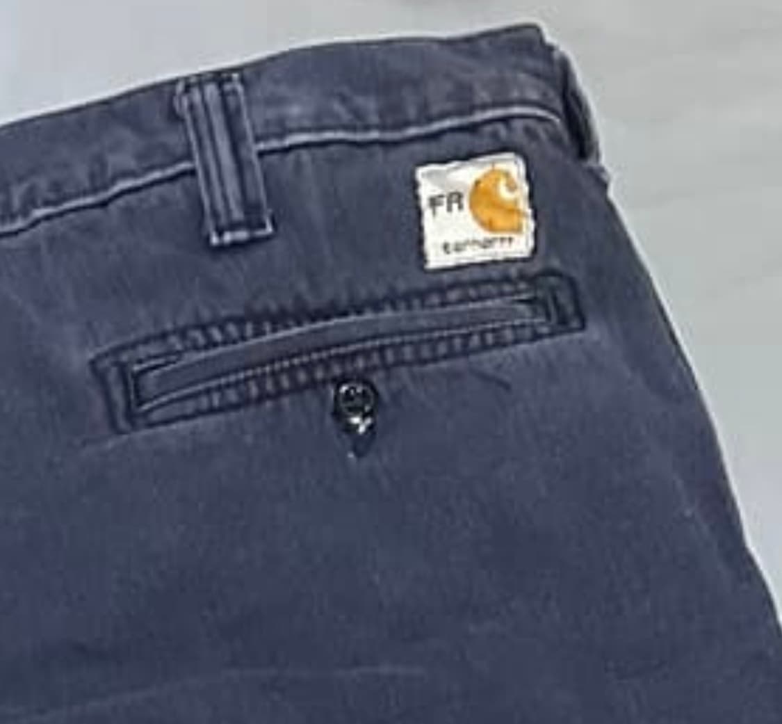 칼하트 워크팬츠 데님 싱글니 FR 방염 리플렉티브 36x30 상품이미지3