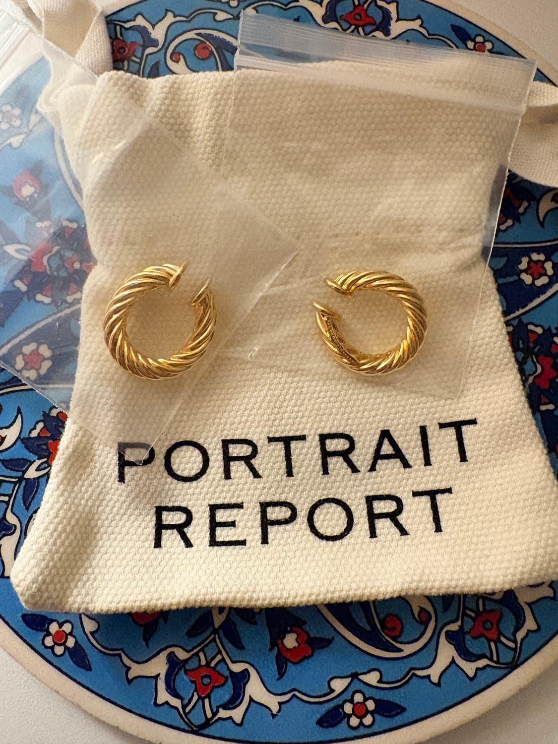 포트레이트 리포트 트위스트 이어커프 미니 (새상품) 상품이미지6