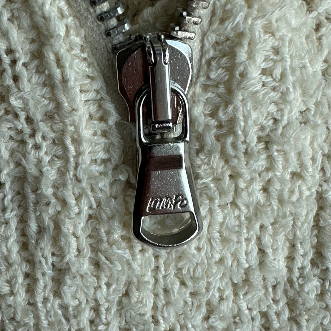 KI MYUNG cotton terry zip up knit 상품이미지4