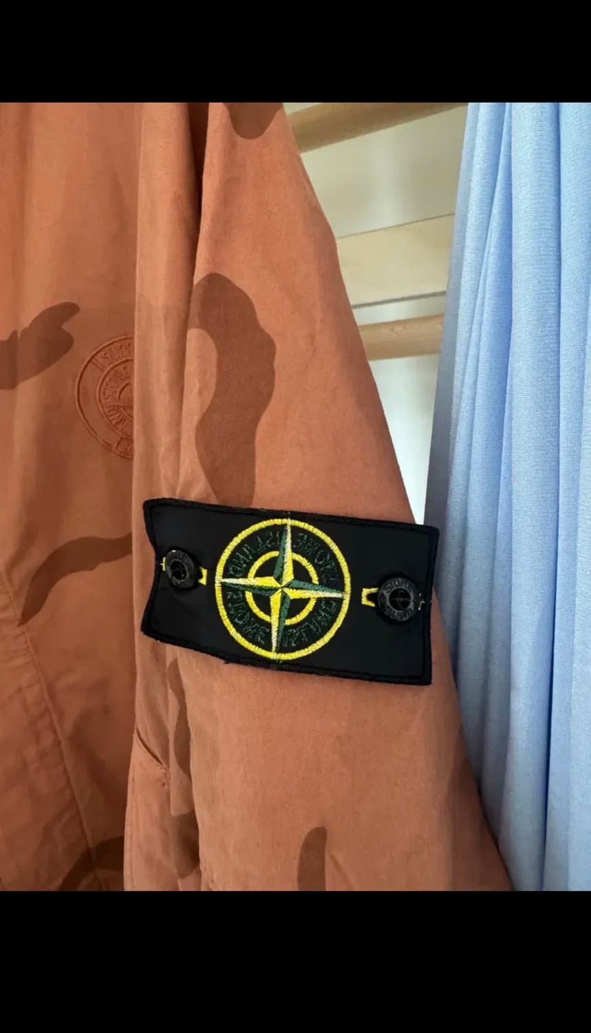 슈프림 스톤아일랜드 콜라보 카모 자켓 M 상품이미지4